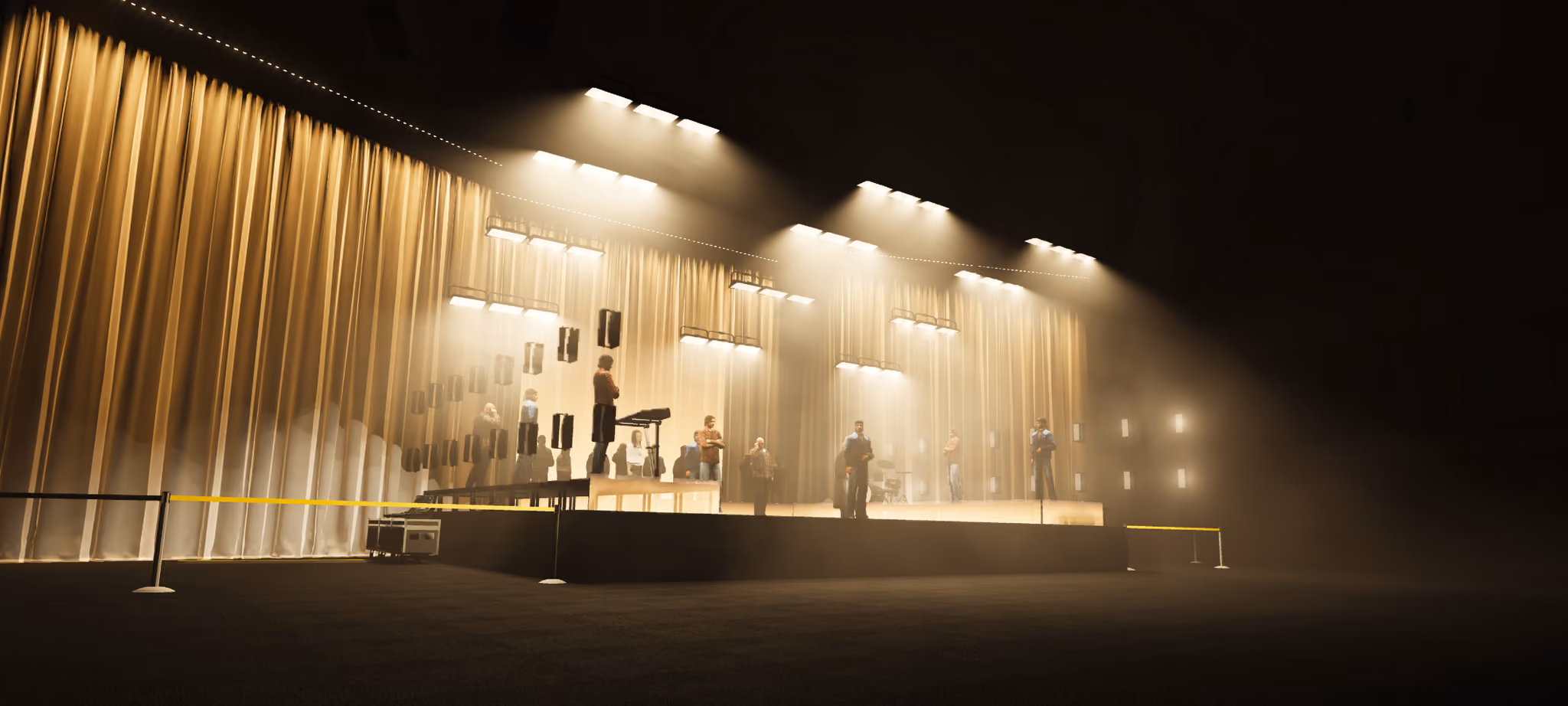 Here Comes the Church — Live — Tauren Wells — Renders