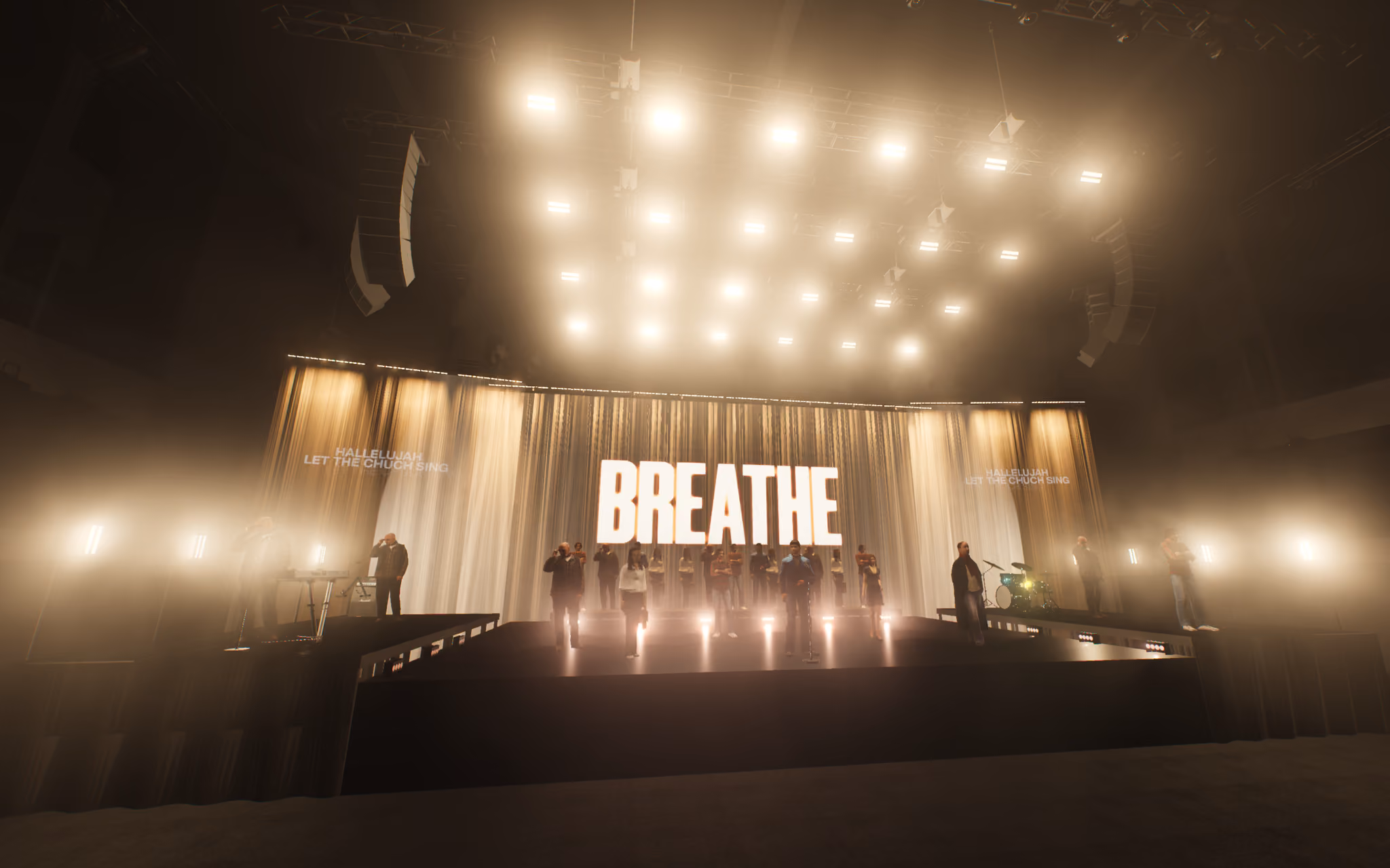 Here Comes the Church — Live — Tauren Wells — Renders